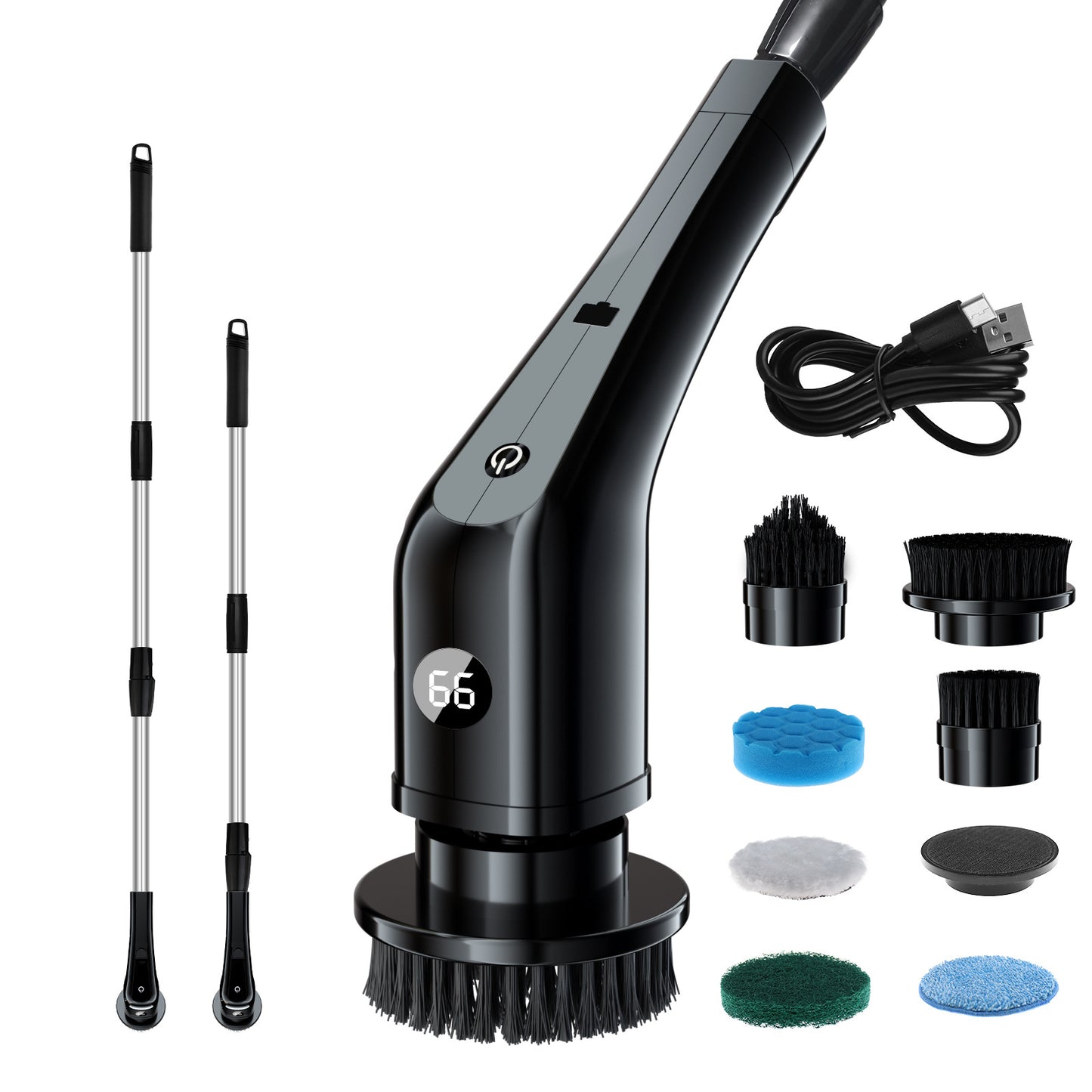 Electric Cleaning Brush, 7 in 1.