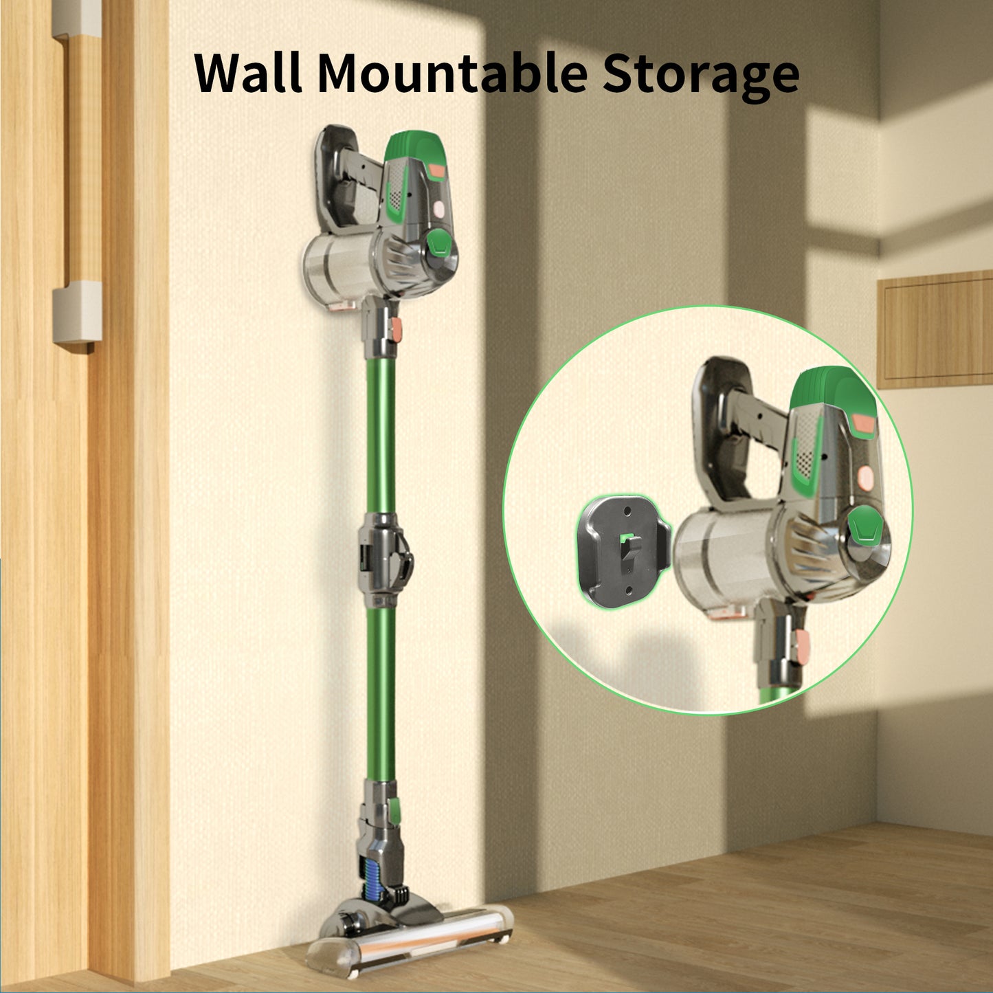 Cordless Vacuum Cleaner, Foldable Tube.