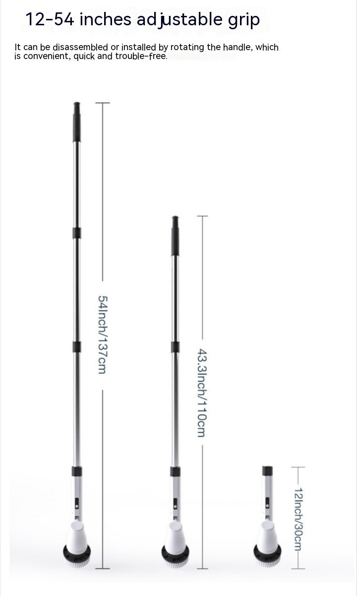 Electric Cleaning Brush, 7 in 1.