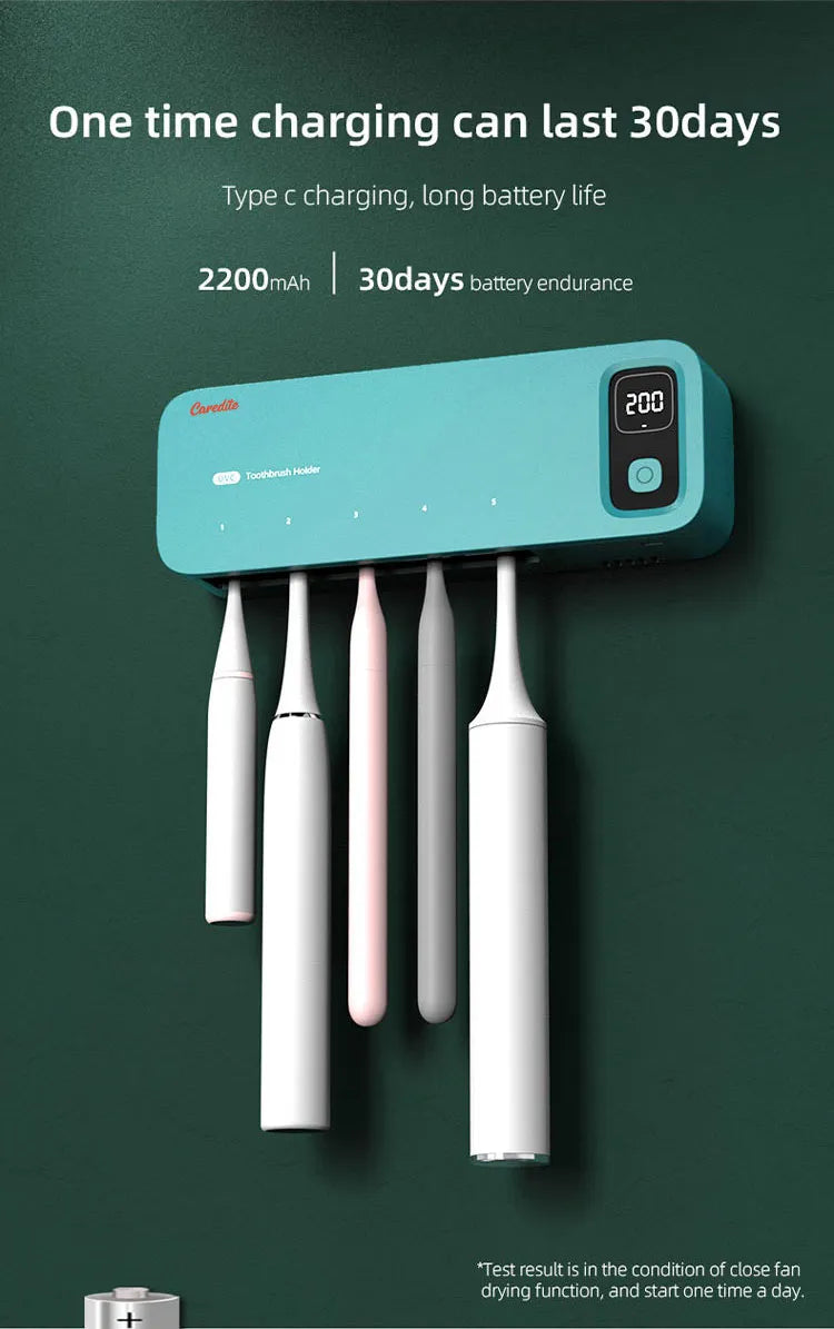 Toothbrush UV Steriliser/Holder, Caredite 2023.