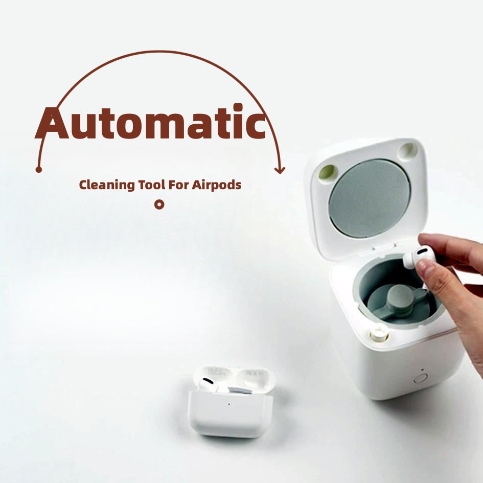 Earphones Cleaning Kit, Automatic Washing Tool.