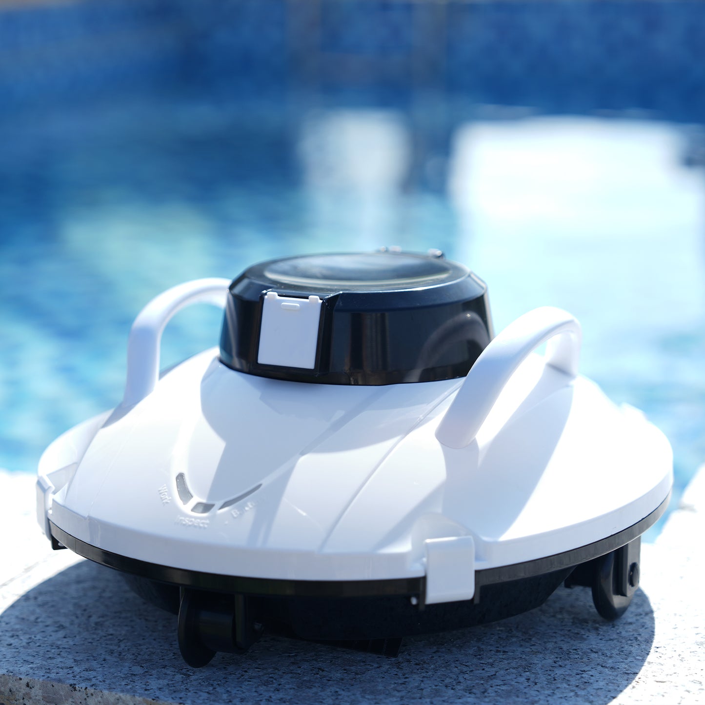 Pool Cleaning Machine.