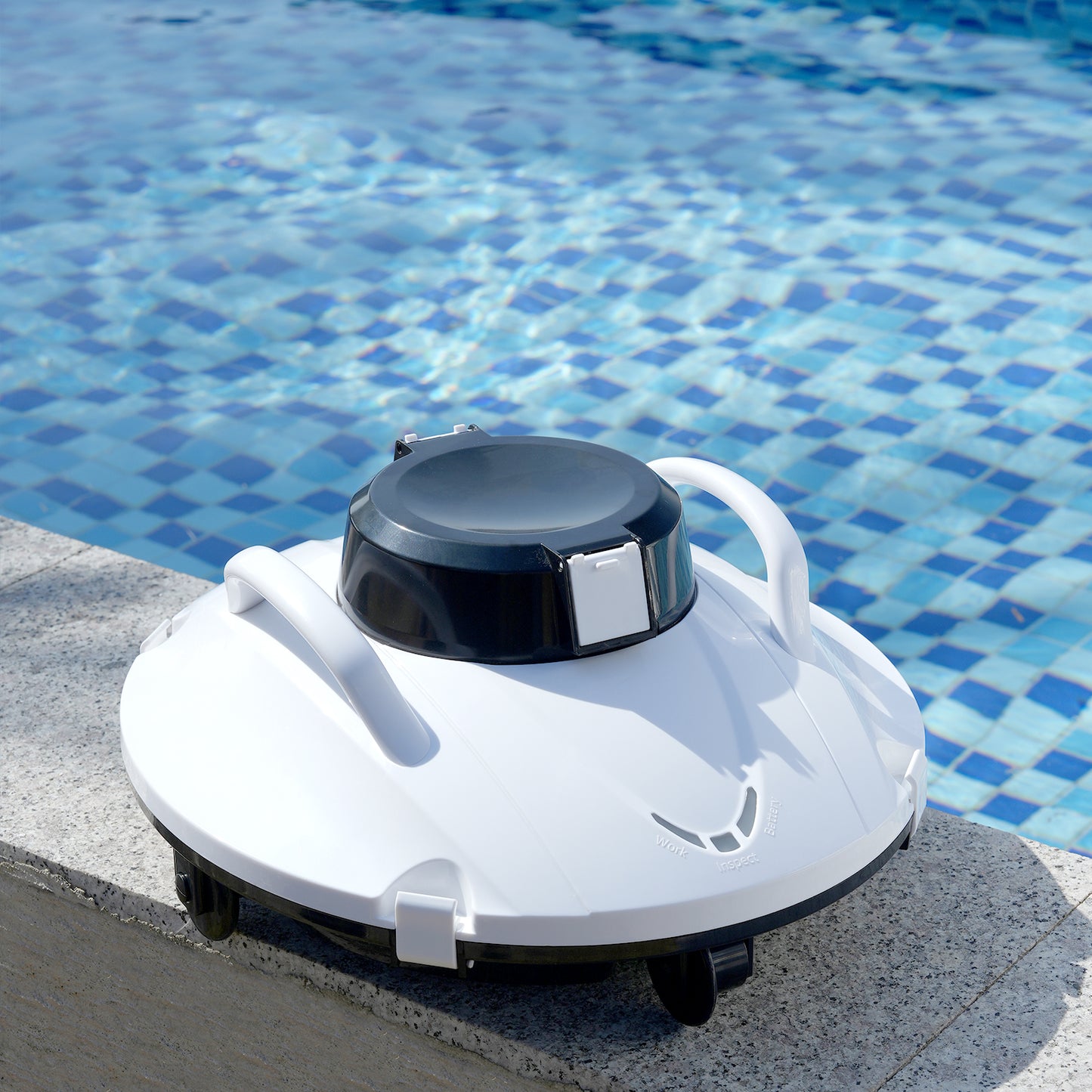 Pool Cleaning Machine.